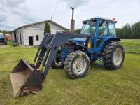 1983 Ford 7710 MFWD Loader Tractor