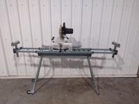 Trademaster Laser Miter Saw with Folding Stand