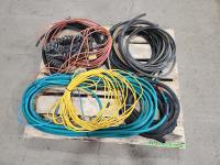 Qty of Hydraulic Hoses, Wiring Loom, Extension Cords