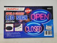 SolidFire LED Open and Closed LED Sign