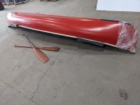 Frontiersman 16 Ft Fiberglass Canoe with (2) Paddles