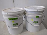 (2) 40 lb Pails of Black Concrete Colouring Powder