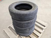 (4) Michelin X-Ice 195/65R15 Tires