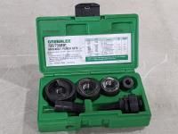 Greenlee Ball Bearing Knockout Punch Set