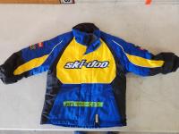 Kids Size 7 Ski-Doo Jacket Lightly Used