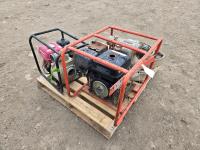 (2) Gas Water Pumps & (1) Lay Flat Hose