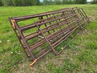 (4) Medium Duty 5 Bar Gates, (1) 16 Ft Heavy Duty Gate