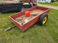 Homebuilt 8 Ft S/A Flat Deck Utility Trailer