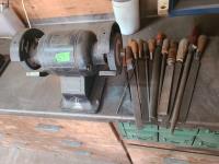 6 Inch Bench Grinder & Files