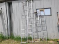 (4) Aluminum Ladders