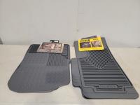 Husky Liners Front Floor Mat Set and Rear Seat Floor Mats - Grey