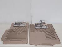 Husky Liners Front Floor Mat Set and Back Seat Floor Mat Set- Tan