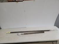 (2) 6 Ft Long Square Shafts and 1-11/16 Inch X 20 X 3 Ft Shafting