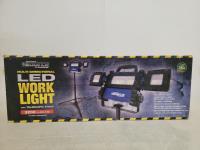 Power Source Multi-Directional LED Work Light with Telescopic Stand