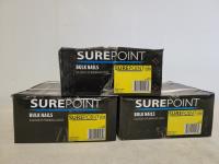 (3) Boxes of Surepoint 10 Inch Spiral Nails