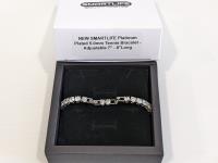 Smartlife Platinum Plated 5.0 mm Tennis Bracelet