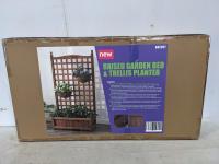 Raised Garden Bed Planter with Treillis