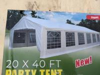 20 Ft X 40 Ft Party Tent