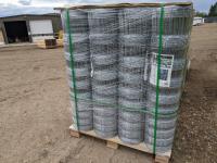 (12) Rolls of 4 Ft H X 330 Ft L Hot Dipped Galvanized Field Fencing