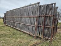 (4) 30 Ft Free Standing Wind Fence Panels