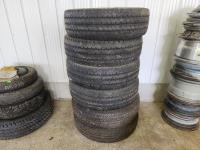 (6) Bridgestone Duravis It245/75R16 Tires and Tractor Tire Innertube