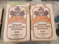 (4) 4 Cubic Ft Spruce Pine Shavings