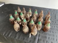 (21) Antique Glass Bottles