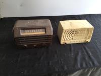 (2) Antique Radios