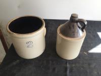 Antique Pot w/ Jar