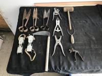 Antique Shears w/ Tools