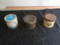 (3) Antique Tobacco Tins