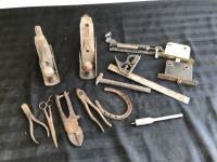 Qty of Antique Farrier Tools