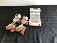 Cheng Ching Toys Pinball Game w/ Roller Shoe Attachment Set 