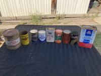 (9) Oil Cans 