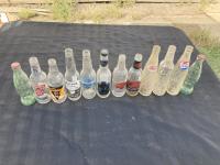 (12) Glass Bottles 
