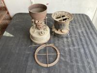 Antique Smelter & Camping Stove 