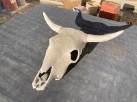 Ceramic Cow Skull
