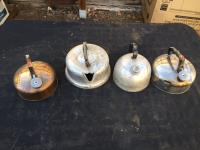 (4) Antique Water Kettles 