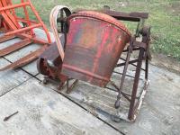 Antique Cement Mixer w/ Stationary Motor