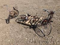 (3) Antique Bicycles