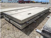 (2) 7 Ft 6 Inch X 19 Ft Concrete Pads