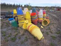 Large Quantity of Pipeline Cones