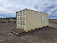 2020 20 Ft Skid Mounted Storage Container