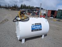 2018 Westeel 2250 Litre Fuel Storage Tank w/ Transfer Pump