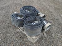 Qty of 8 Inch Discharge Hose