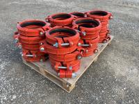 Qty of 8 Inch Couplers