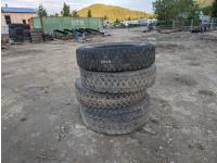 Qty of (4) 11R24.5 Tires