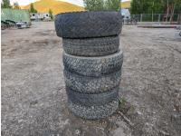 Qty of (6) Misc Light Duty Tires