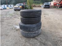 Qty of (4) Misc Heavy Duty Tires