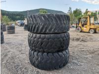 Qty of (3) 23.5R25 Tires